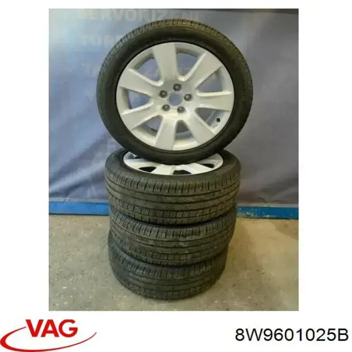 Диски колісні литі (легкосплавні, титанові) 8W9601025B VAG