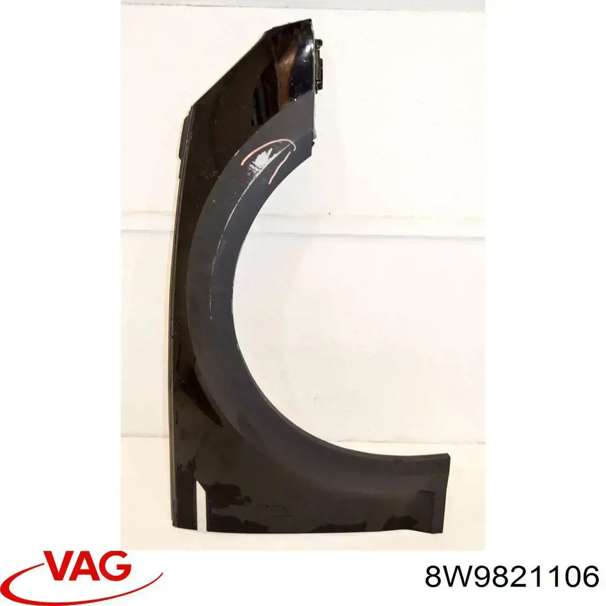 Крило переднє праве VAG 8W9821106 ціна, від 353.34 USD