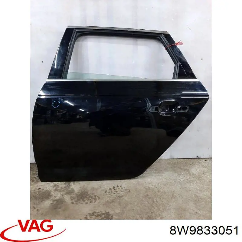 Двері задні VAG 8W9833051B ціна, від 361.36 USD