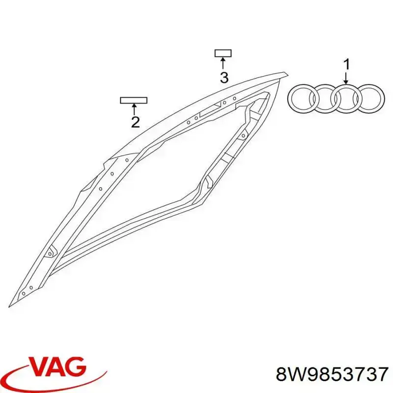 8W9853737 VAG 