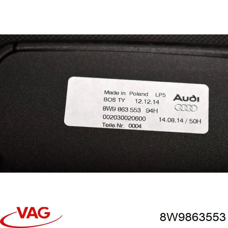 8W9863553 VAG 