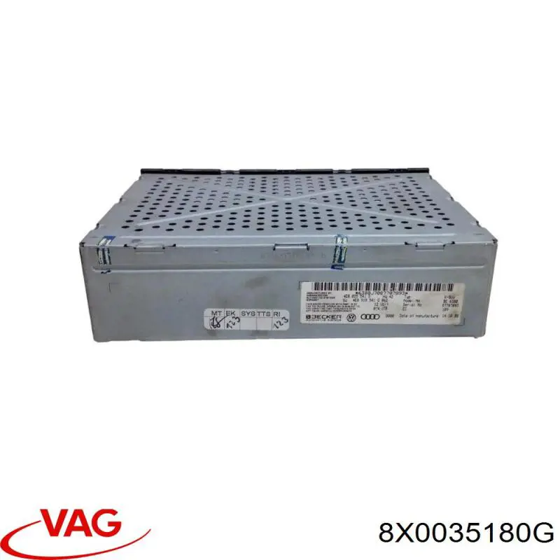 8X0035180G VAG Магнітола (радіо AM/FM)