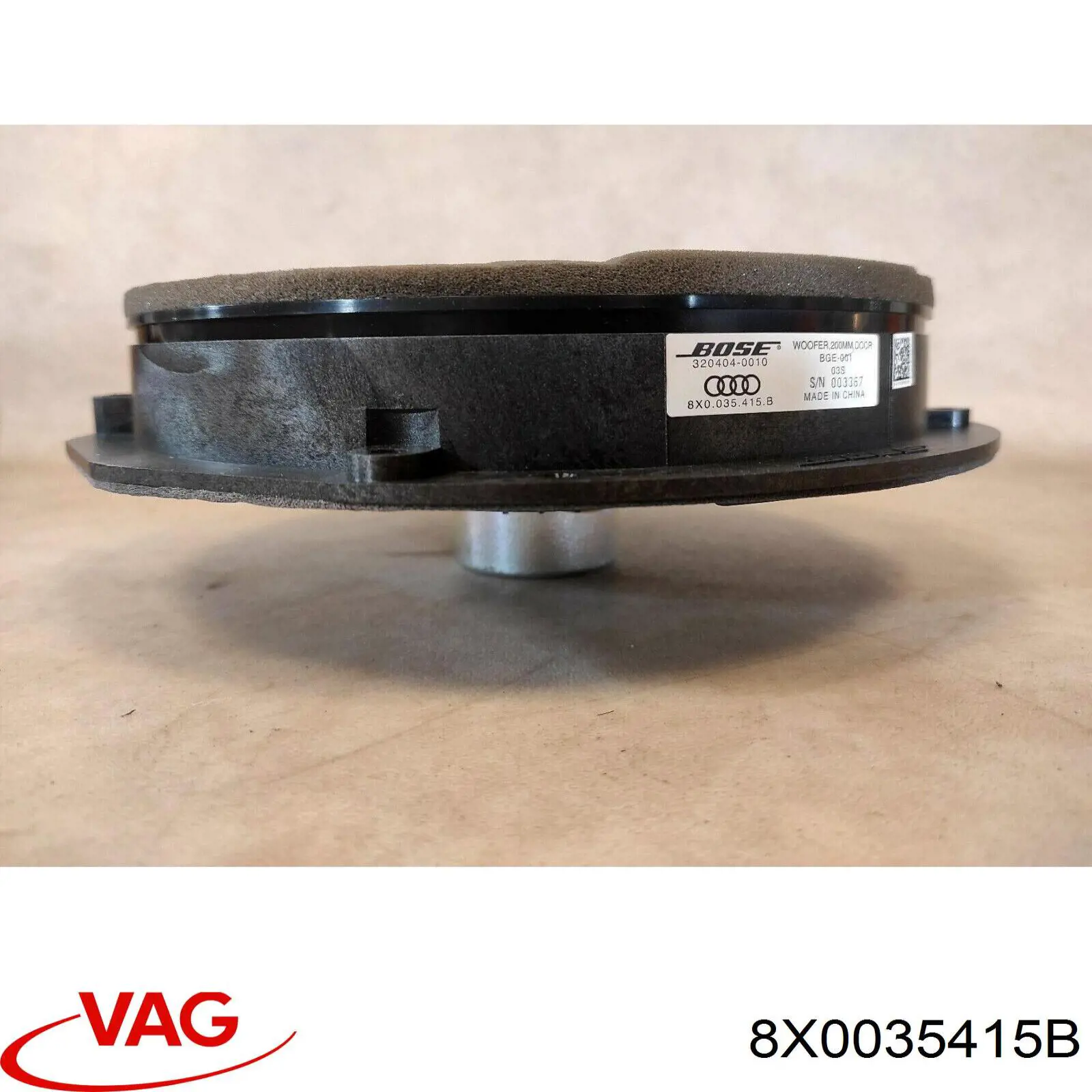 Динамік передньої двері VAG 8X0035415B ціна, від 107.00 USD