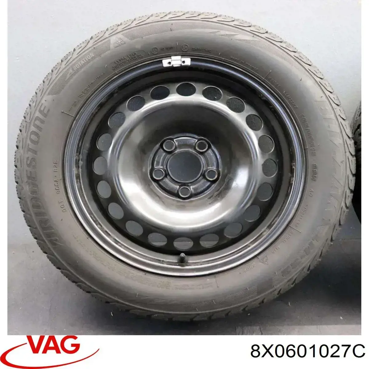 Купити 8X0601027C VAG иски сталеві