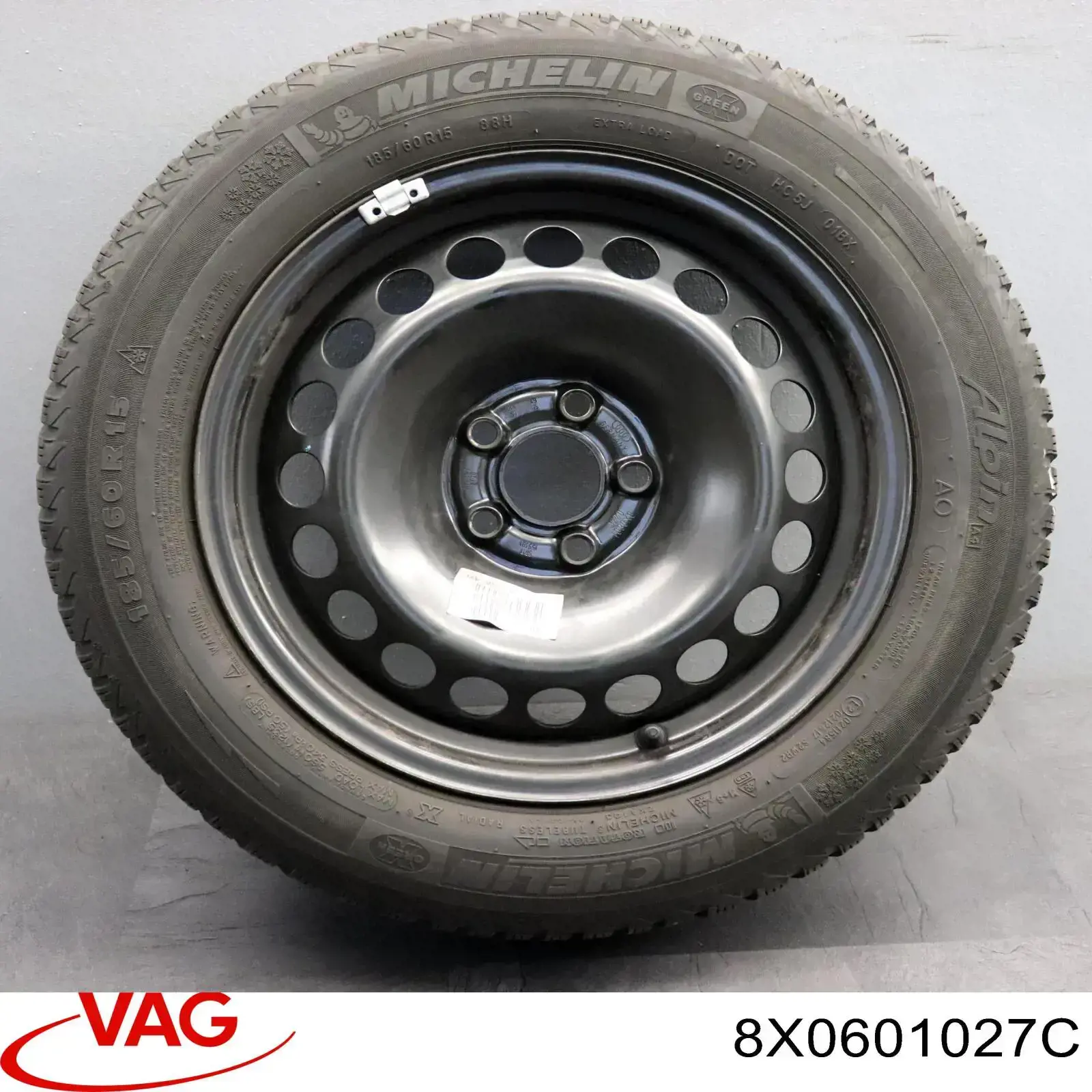 Диск колесний VAG 8X0601027C ціна, від 129.49 USD