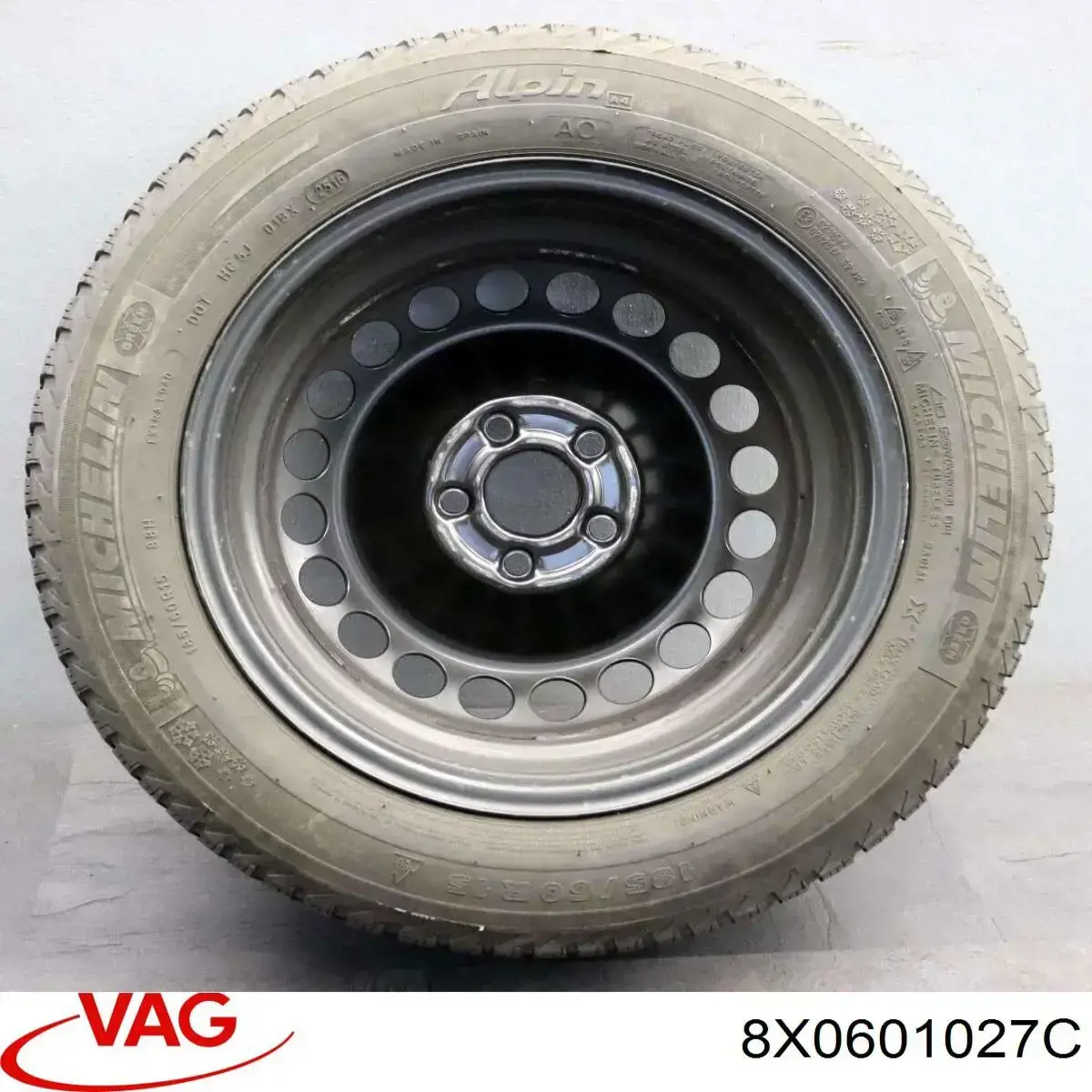 Купити 8X0601027C VAG иски сталеві