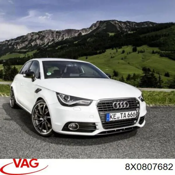 Решітка переднього бампера, права VAG 8X080768201C ціна, від 16.72 USD