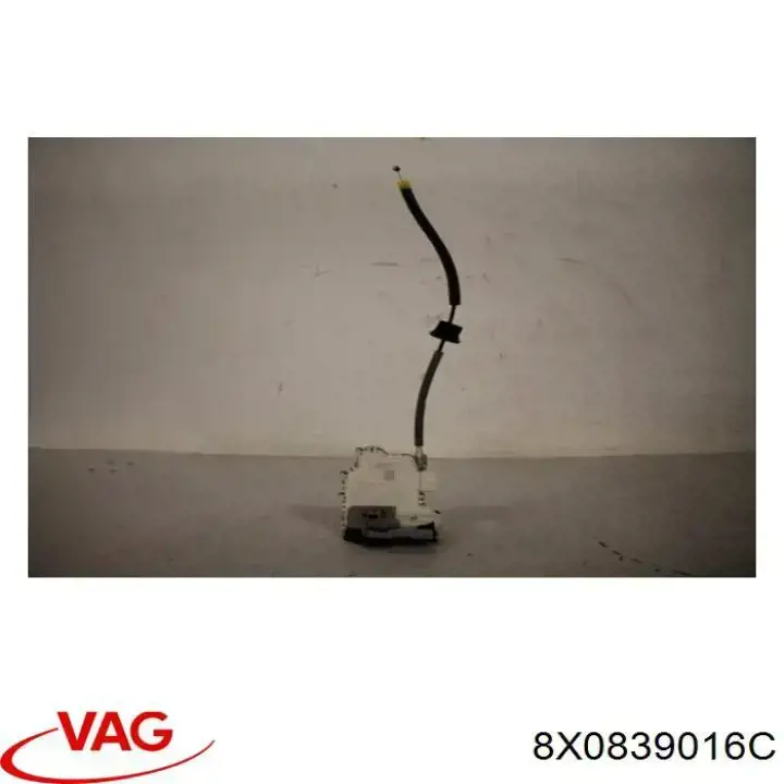 Замок задньої дверї, правої 8X0839016C VAG