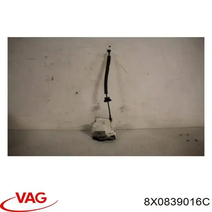 Замок задніх дверей, правих VAG 8X0839016C