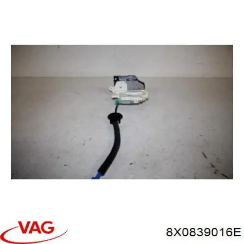 8X0839016E VAG Замок задніх дверей, правих