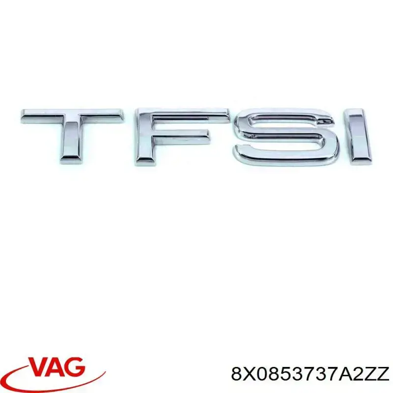 Купити 8X0853737A2ZZ VAG Емблема кришки багажника, фірменнийзначок