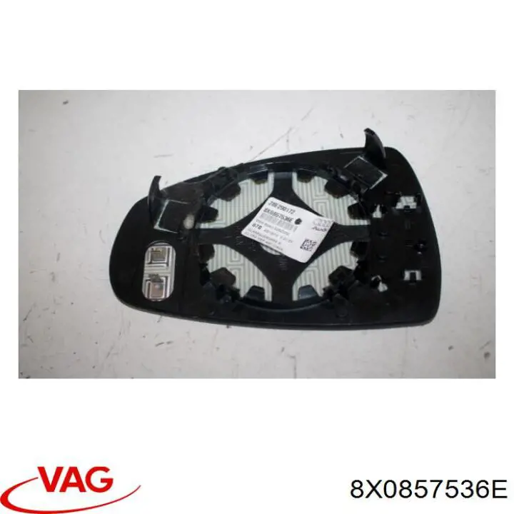 Купити 8X0857536E VAG Скло дзеркала заднього виду, правого