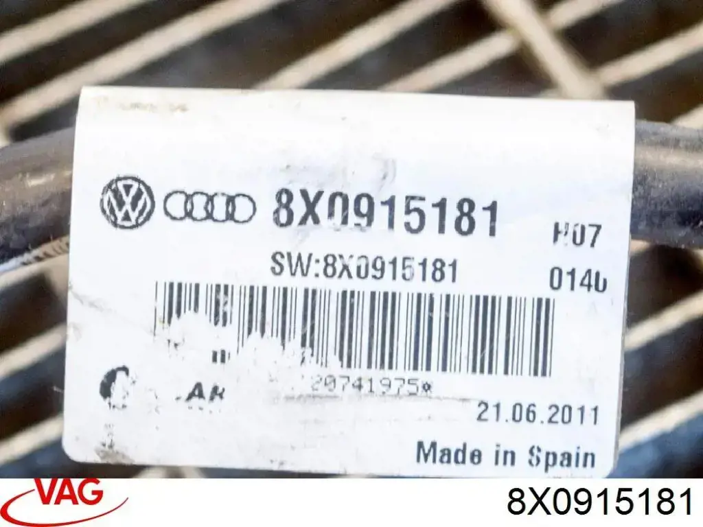 Купити 8X0915181 VAG Кабель маси акумулятора (АКБ)