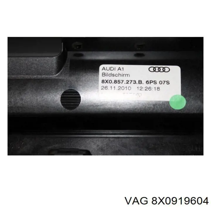  VAG 8X0919604 ціна, від 418.90 USD
