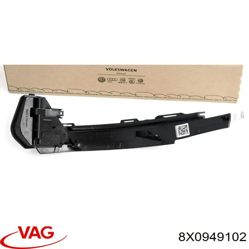 Покажчик повороту дзеркала, правий VAG 8X0949102 ціна, від 26.30 USD