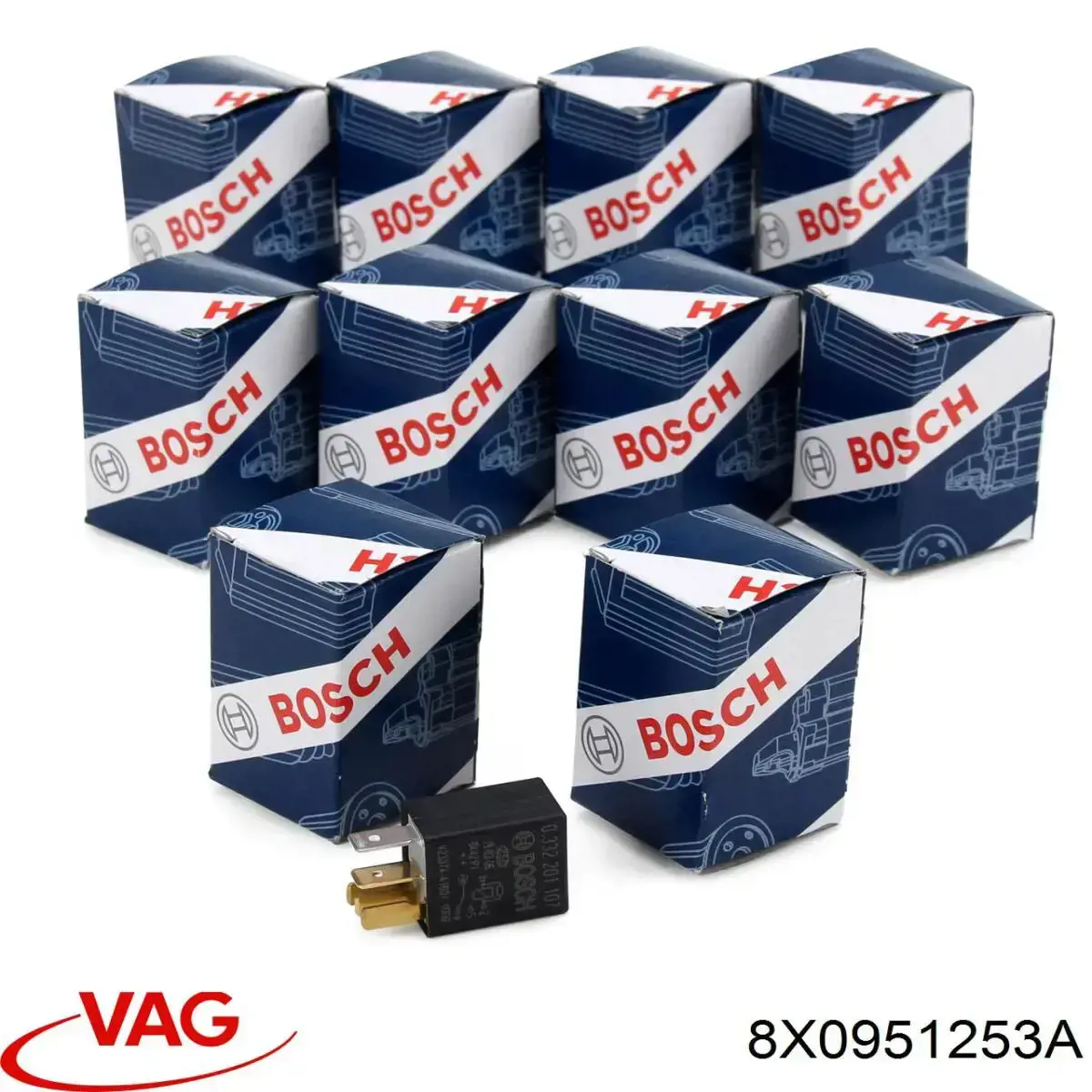 Реле електричне багатофункціональне 8X0951253A VAG