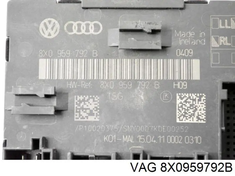 8X0959792B VAG 