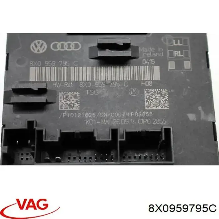 Блок комфорту задніх дверей VAG 8X0959795C ціна, від 17.72 USD