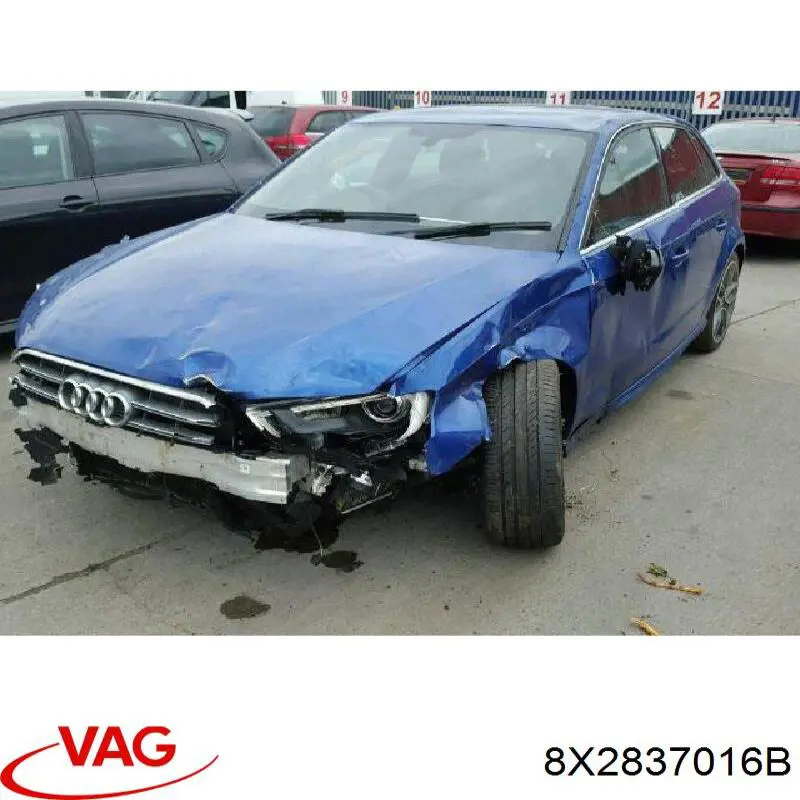 Замок передніх пасажирських дверей VAG 8X2837016B ціна, від 64.19 USD