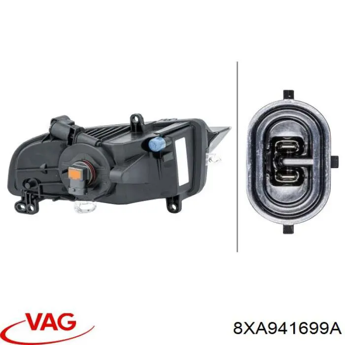 8XA941699A VAG Протитуманка ліва