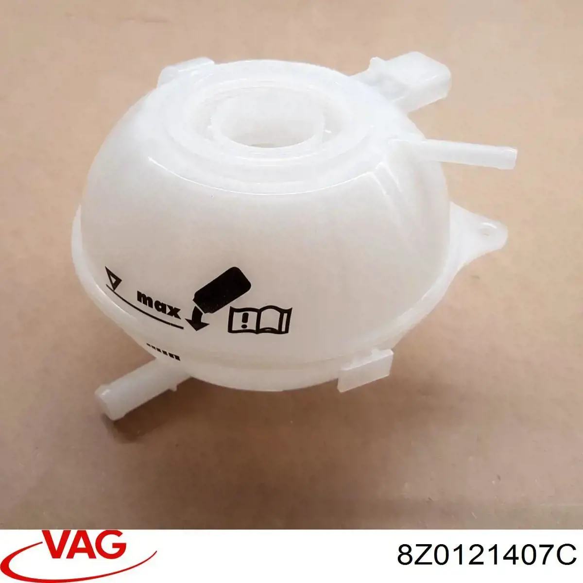 Купити 8Z0121407C VAG Водяний бачок системи охолодження