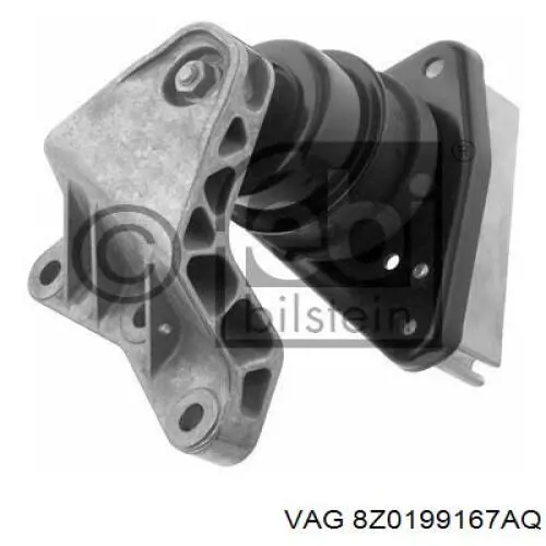 Права подушка двигуна VAG 8Z0199167AQ ціна, від 821.87 USD