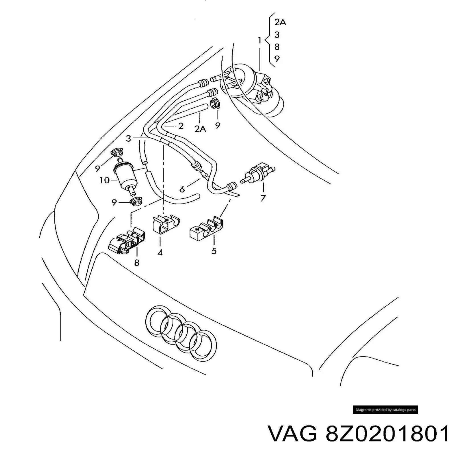 8Z0201801 VAG 