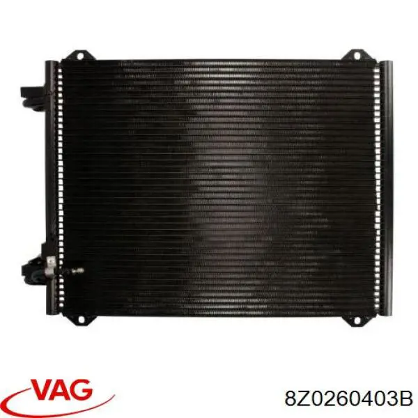8Z0260403B VAG радіатор кондиціонера