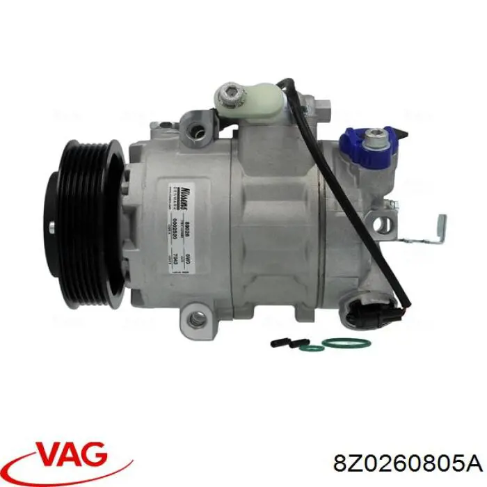 Компресор системи кондиціювання VAG 8Z0260805A ціна, від 101.25 USD
