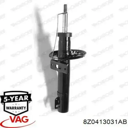 Стойка амортизатора передняя VAG 8Z0413031AB ціна, від 37.82 USD