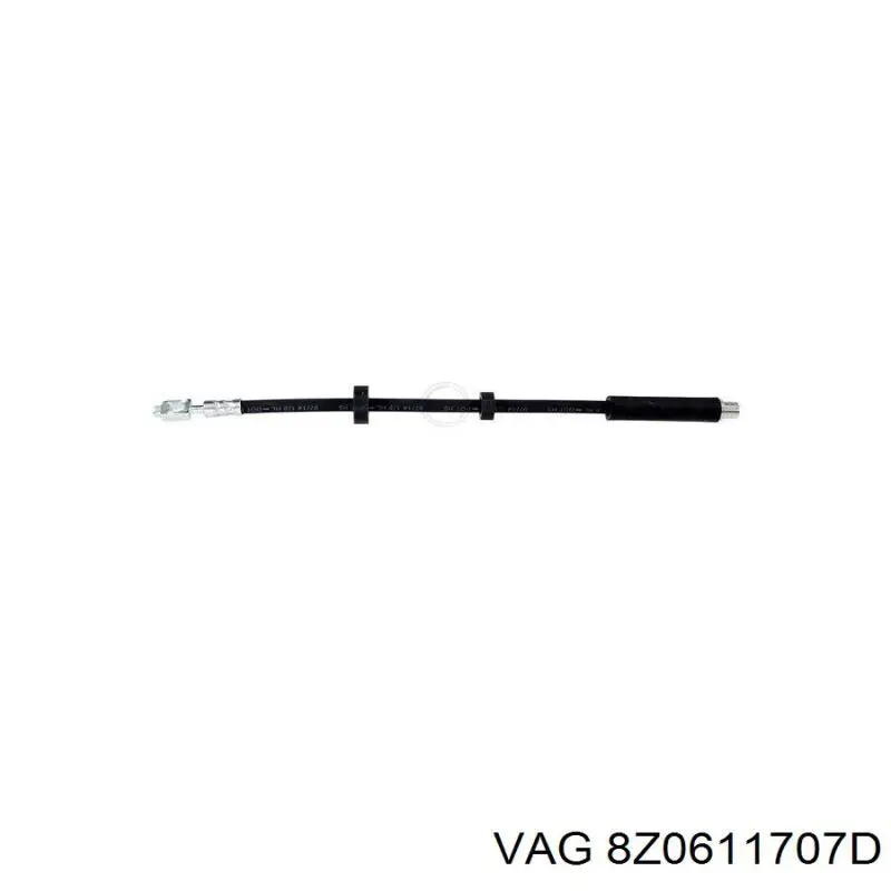 Шланг гальмівний передній VAG 8Z0611707D ціна, від 20.51 USD