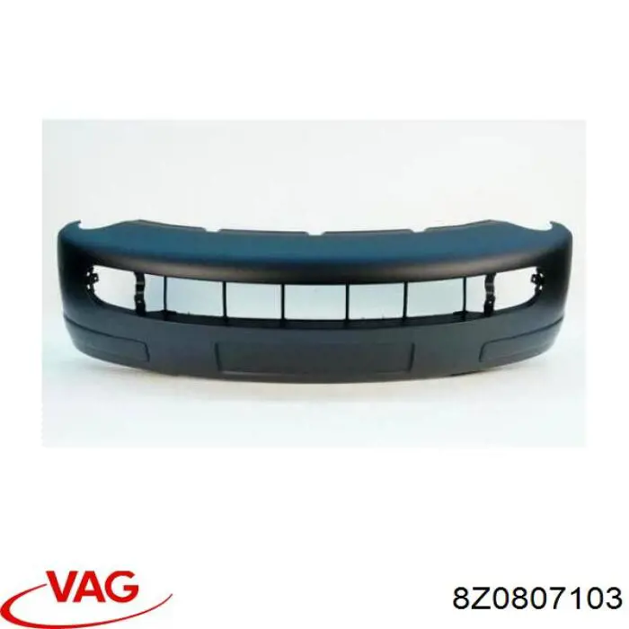 8Z0807103 VAG Бампер передній в зборі