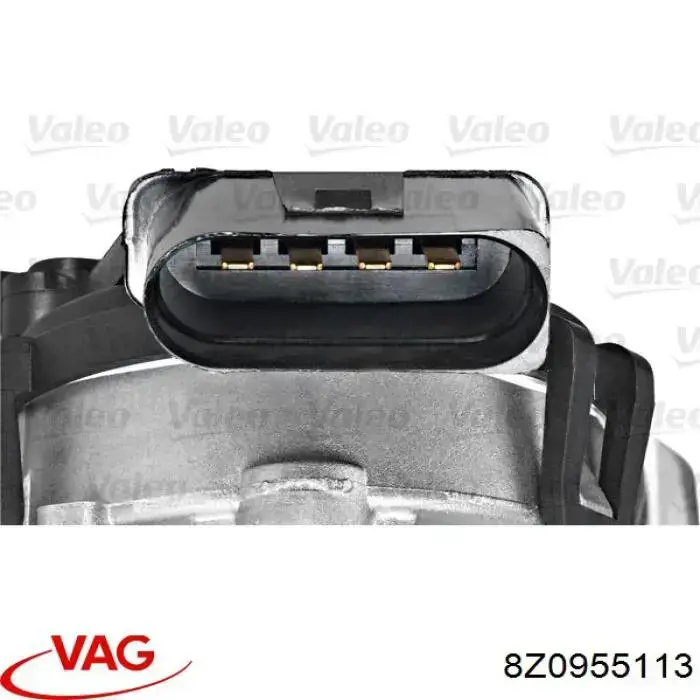 Двигун склоочисника лобового скла (трапеції) 8Z0955113 VAG