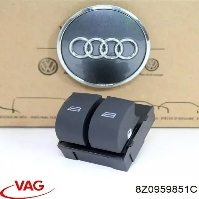8Z0959851C VAG Кнопки переднього лівого склопід'ємника
