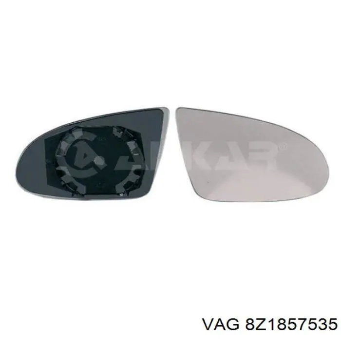 8Z1857535 VAG Дзеркальний елемент лівий