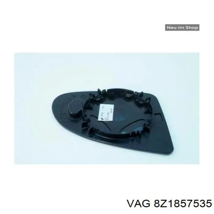 Купити 8Z1857535 VAG Дзеркальний елемент дзеркала заднього виду, лівого
