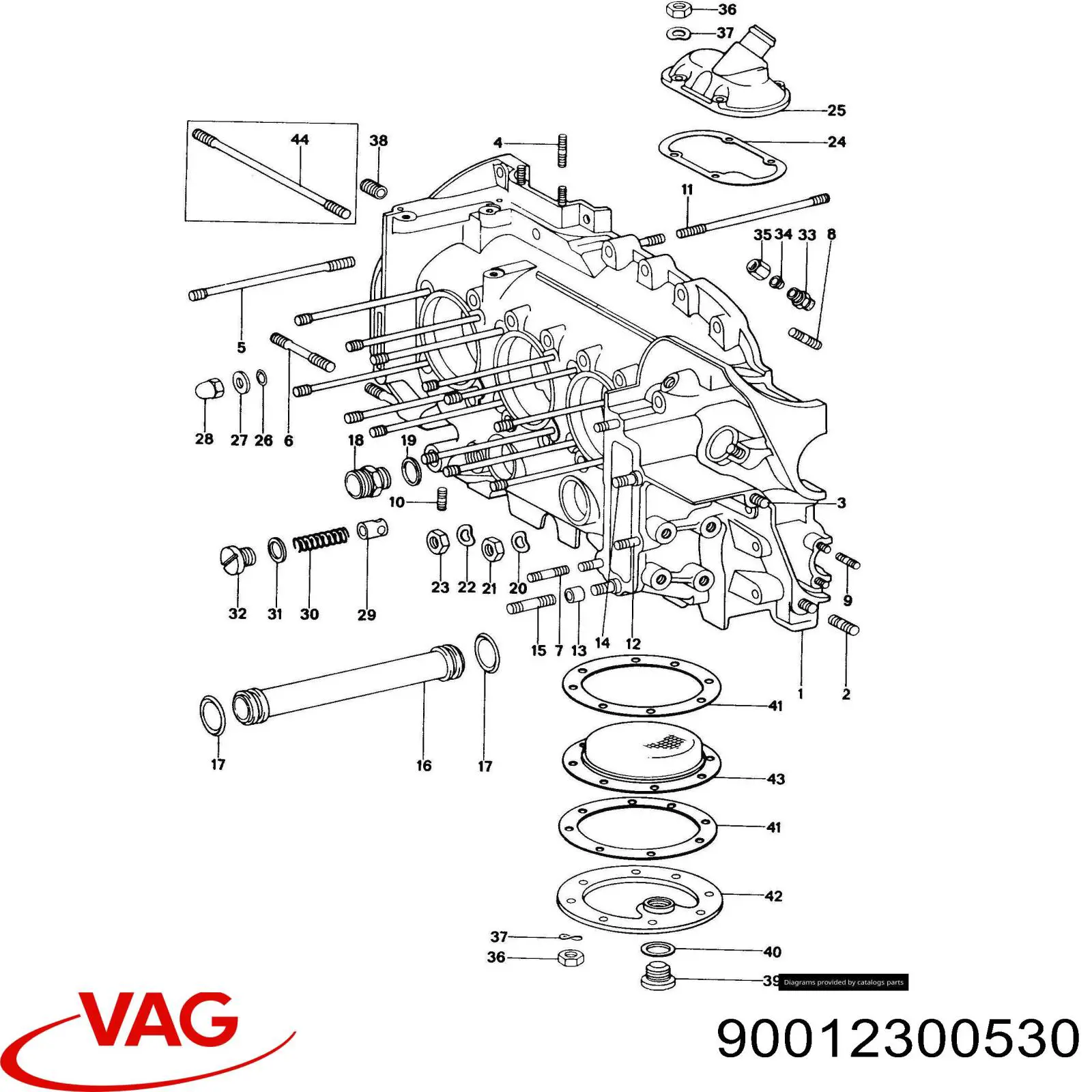A007603012100 Mercedes Ущільнювальне кільце, універсальне