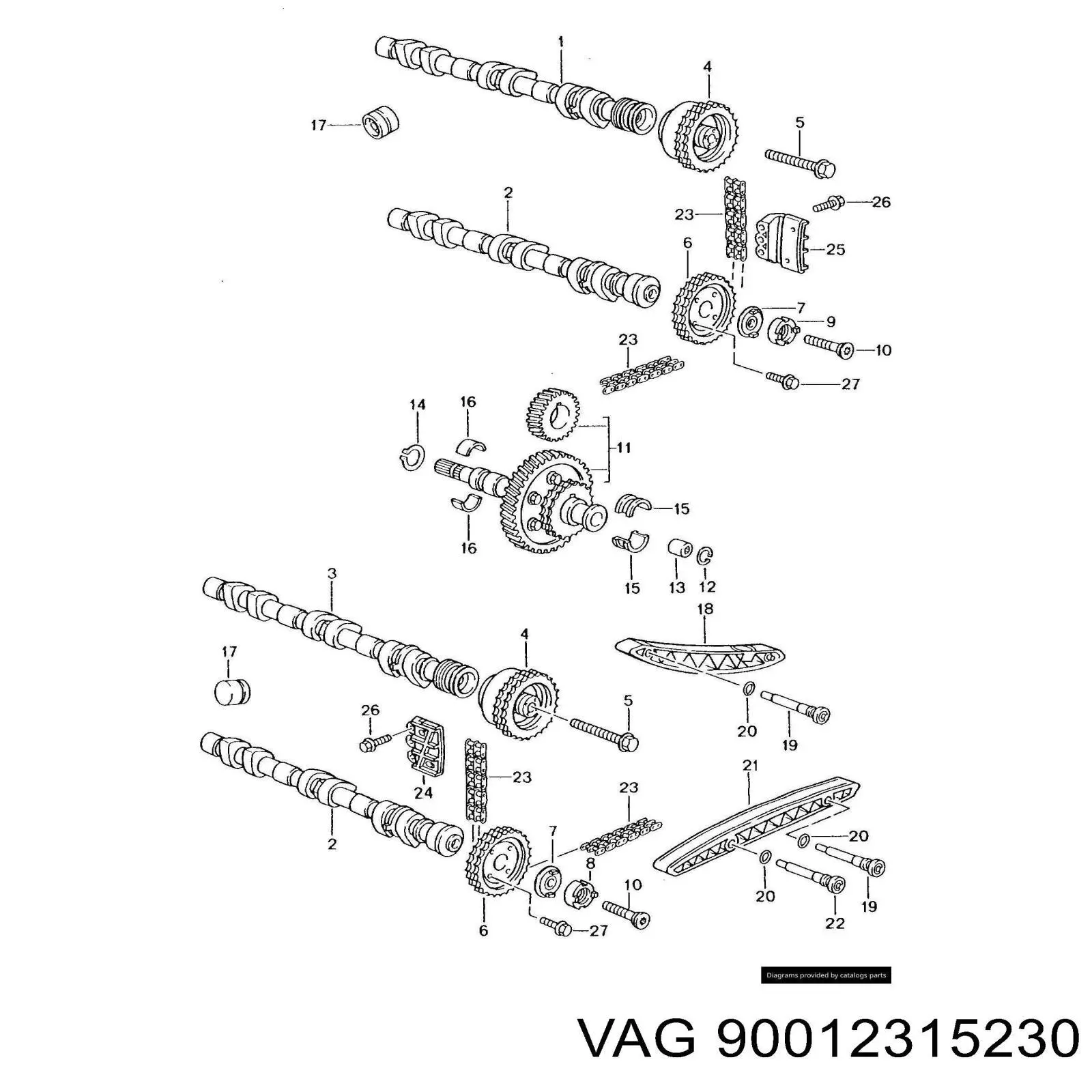  90012315230 Porsche