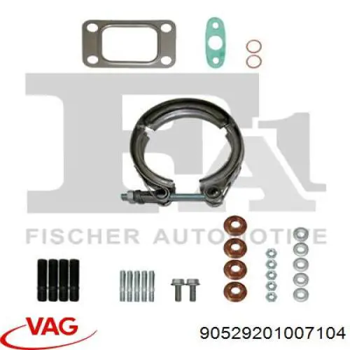 90529201007104 VAG Турбонаддув
