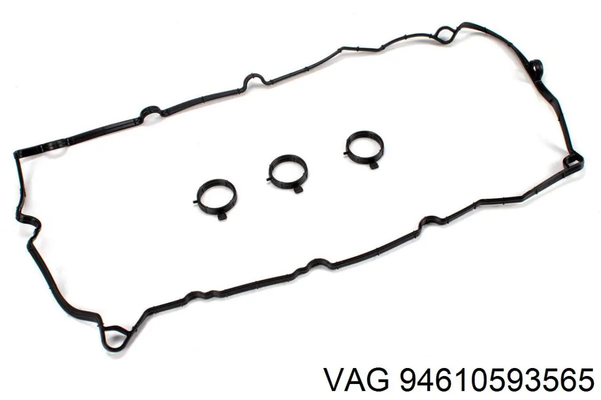94610593565 VAG Прокладка клапанної кришки двигуна, комплект лівий