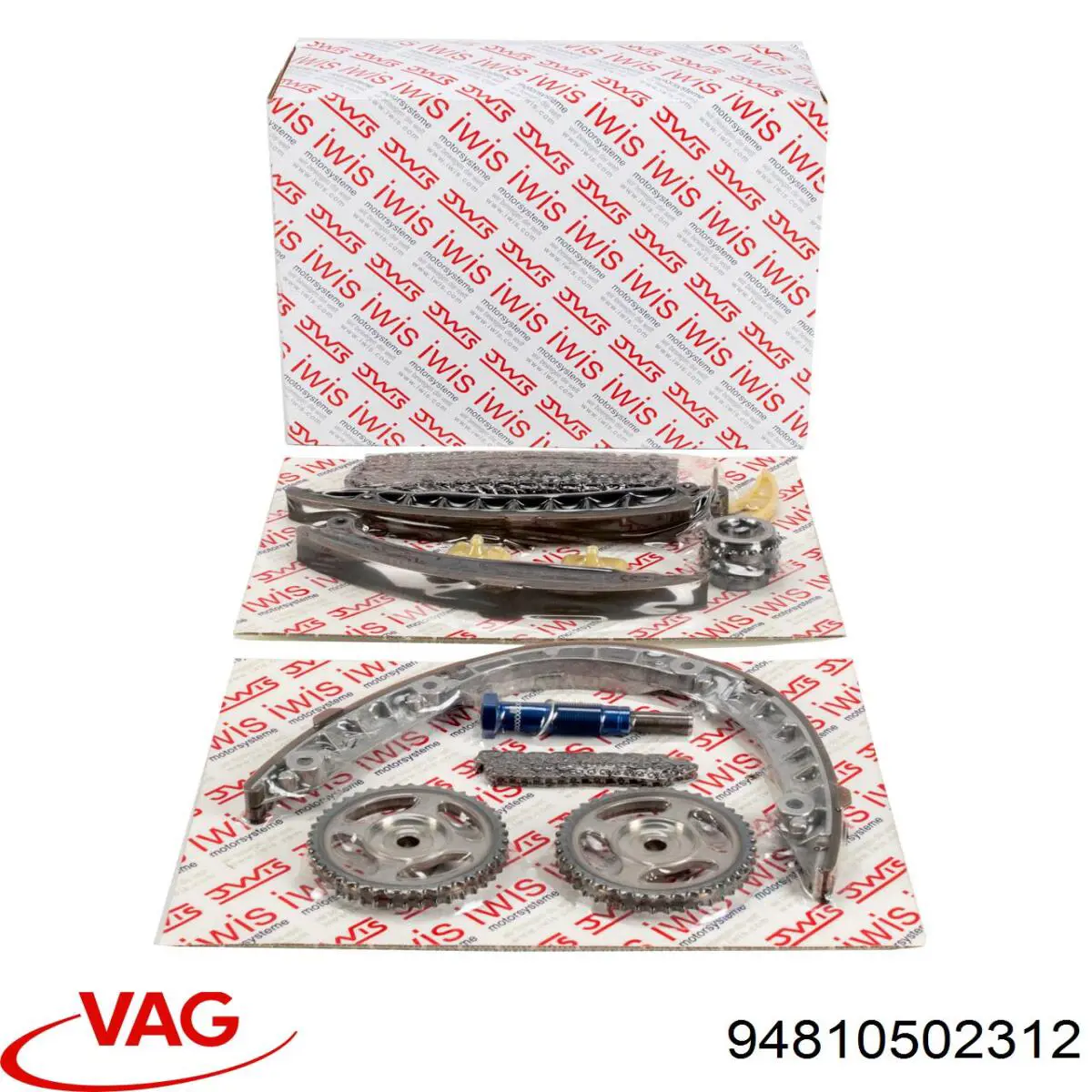 Купити 94810502312 VAG Заспокоювач ланцюга ГРМ, верхній ГБЦ