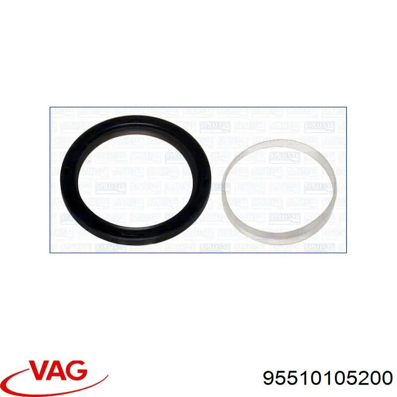 Сальник коленвала двигуна, передній VAG 059103051G ціна, від 13.58 USD
