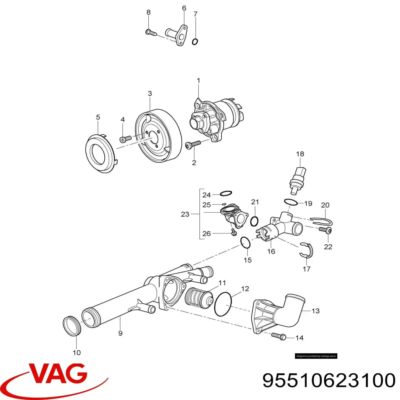  95510623100PRM URO Parts