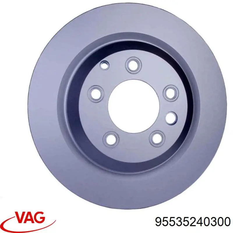 Купити 95535240300 VAG Диск заднього гальма