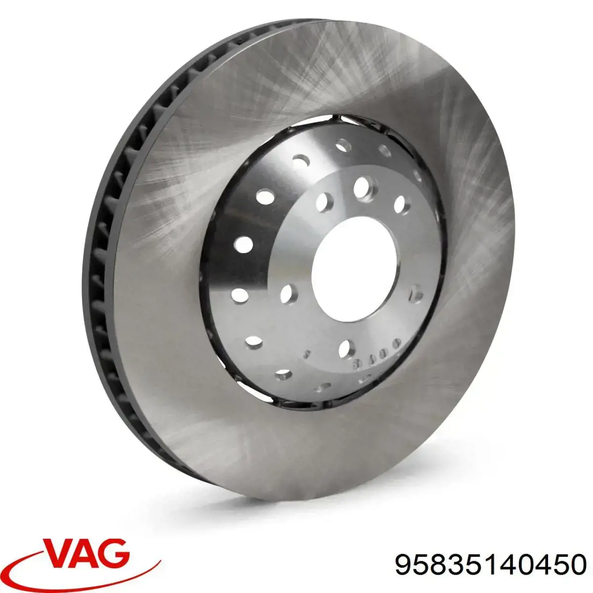 Гальмівні диски передні 95835140450 VAG