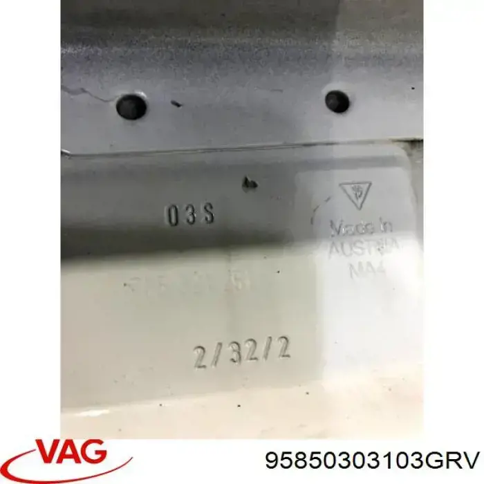 Крило переднє ліве 95850303103GRV VAG