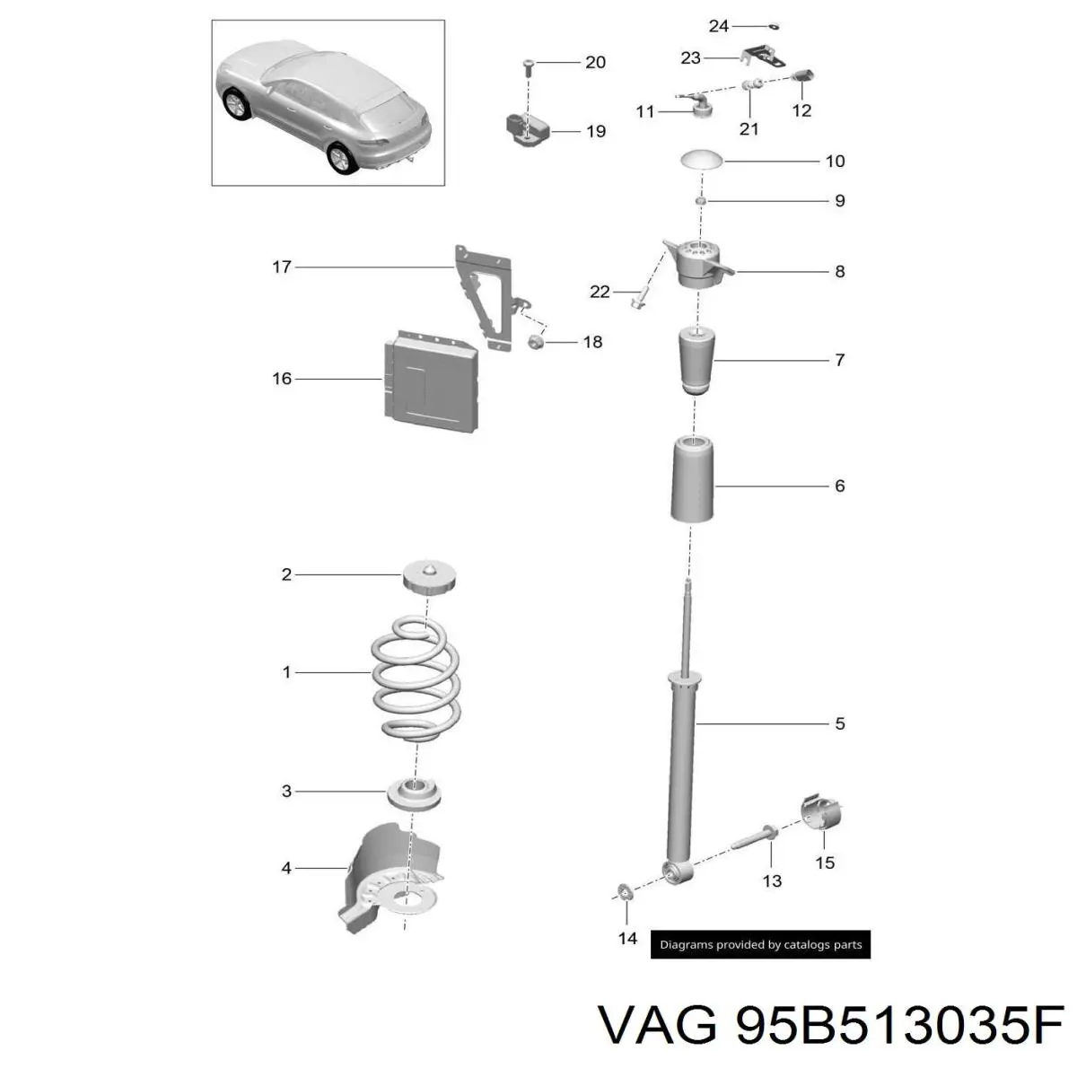 Амортизатор задній 20245900 Bilstein