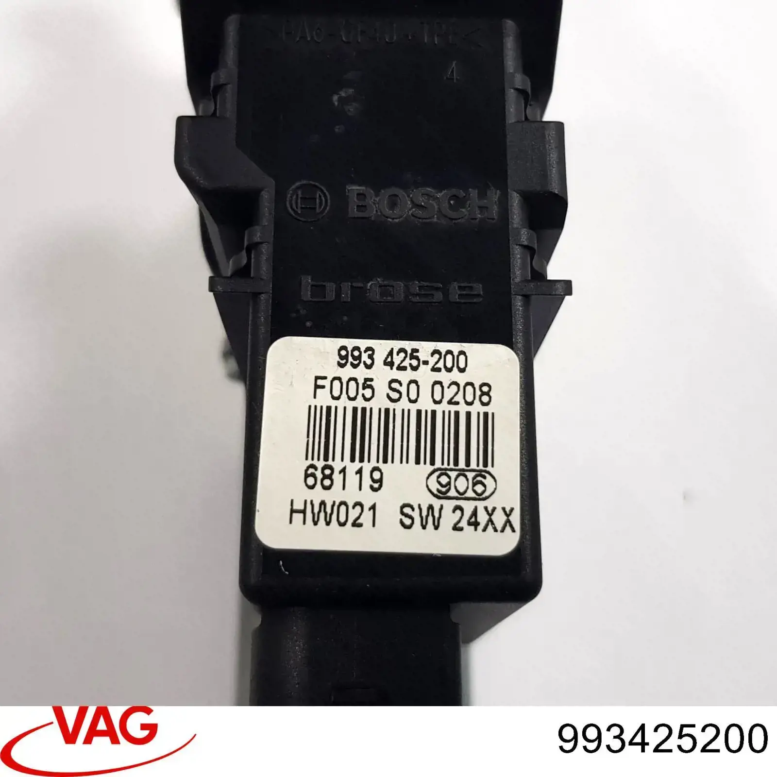 993425200 VAG Двигун стеклопод'емника двері задньої, правої
