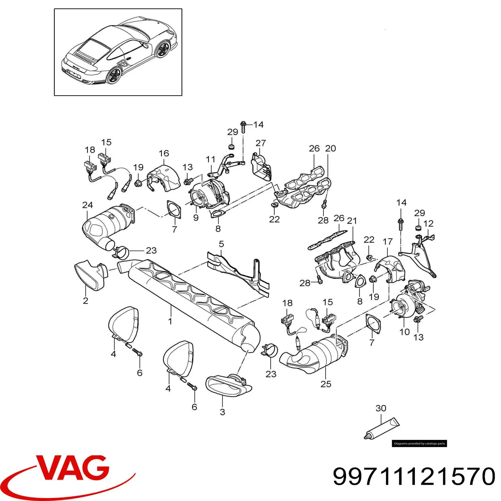  VAG 99711121570 ціна, від 7.00 USD