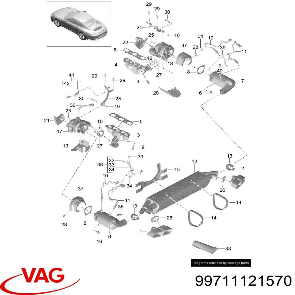 Купити 99711121570 VAG 